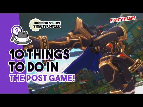 10 Things to do AFTER Finishing Digimon Story: Time Stranger!