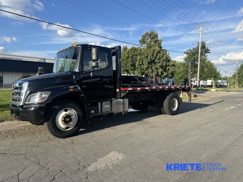 BLACK 2017 HINO 338 Madison WI Kriete Truck Centers | Stock Number: H56794U