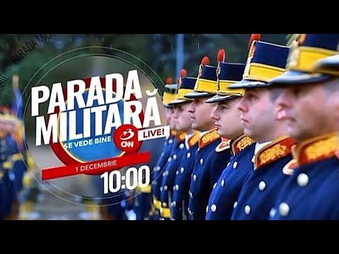 LIVE ANTENA 3 CNN: Parada militară de 1 Decembrie