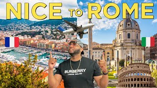 How I Traveled From Nice, France to Rome, Italy #travel #france #italy #viral #rome 🇮🇹