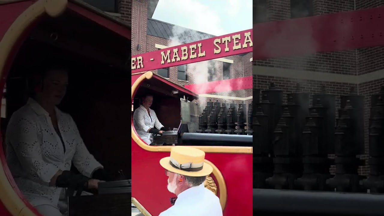 Rachel Storlie plays Hesper-Mabel Steam Calliope