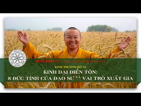 Kinh Trường Bộ 19 (2014) - Đức tính của đạo sư và giá trị của xuất gia