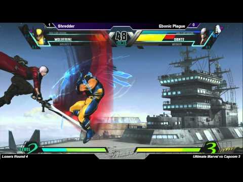 The Beatdown 16 UMvC3 - L4 - Shredder VS Ebonic Plague
