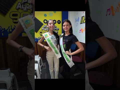 Con dos de lan Candidatas al Reinado 101° de Puerto Ayacucho #amazonas #da1e #programazo