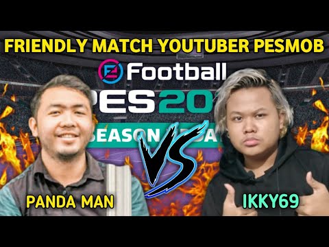 MABAR SAMA YOUTUBER PES PANDA MAN [ LEG 2 ] SALING JUAL BELI SERANGAN!!