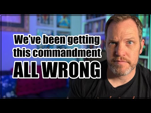 What does the 3rd commandment actually prohibit?