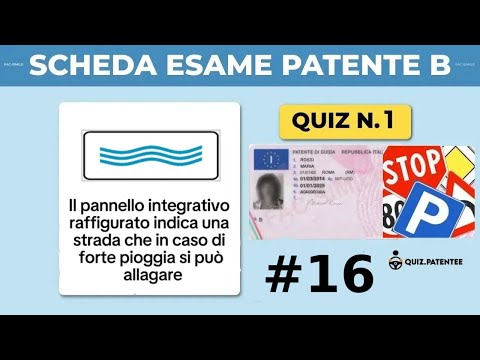 LICENSE EXAM CARD B -2025- #16