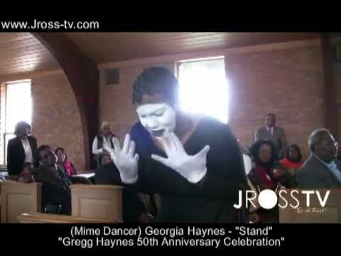 James Ross @ (Mime Dancer) Georgia Haynes - "Gregg Haynes 50th Celebration" - www.Jross-tv.com