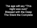 Nightwish - Deep Silent Complete (with lyrics)