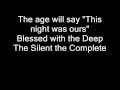 Nightwish Deep Silent Complete With Lyrics