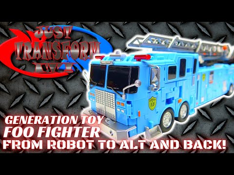 JUST TRANSFORM IT!: Generation Toy Foo Fighter (Hot Spot)