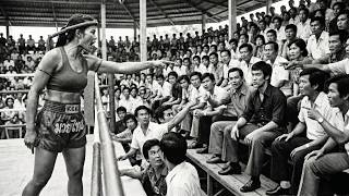 Undefeated Muay Thai Champion Picked a Man — Didn’t Know It Was Bruce Lee, Everyone Booed Bruce