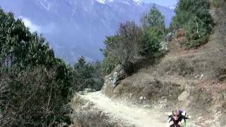 preview picture of video 'Nepal: Jan 2012 -- from Lukla to Namche and back'