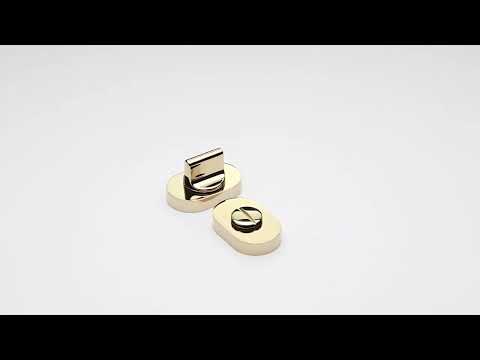 Миниатюра изображения товара Фиксатор дверной защелки Lockstyle WC MOV GL (глянцевое золото)