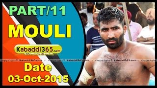 (1) Mouli (Phagwara) Kabaddi Tournament 3 Oct 2015