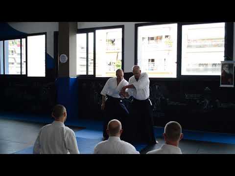 Sensei Paul Derrick, Athens 2018 - Shiho nage 3