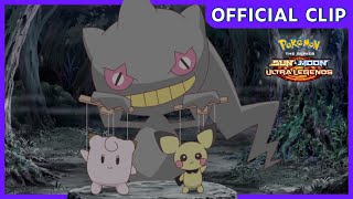 Spooky scary shenanigans! | Pokémon the Series: Sun & Moon—Ultra Legends | Official Clip