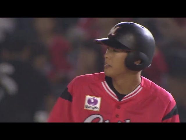【8回裏】マリーンズ・中村 必死に食らいつき反撃のタイムリーヒット!! 2017/8/22 M-E