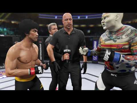 Bruce Lee vs. Swamp Frog - EA Sports UFC 2 🔥🐲