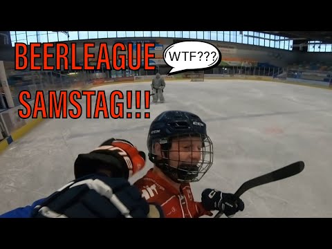 Beerleague Samstag #1 - GoPro Action & Eishockey pur! 🏒🥅 (es wird witzig)
