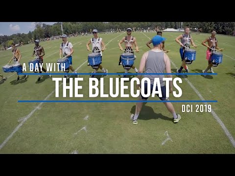 A DAY WITH THE BLUECOATS | DCI 2019