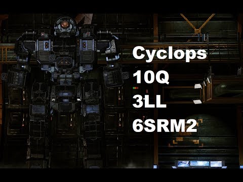 MechWarrior Online : CP-10-Q "Greenshotgun" (3xLL, 6xSRM2, STD340)