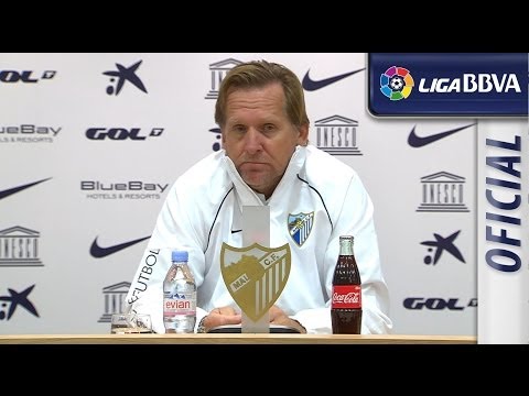 Rueda de Prensa de Schuster tras el Málaga CF (0-1) Atlético de Madrid - HD