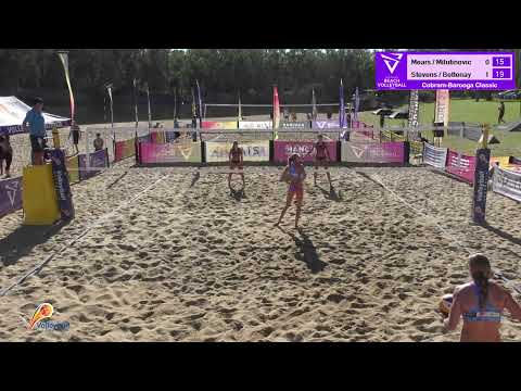 ABVT Cobram: Women's Elite Semi Final - Mears / Milutinovic v Stevens / Bettenay
