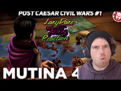 HISTORY FAN REACTION Post-Caesar Civil Wars - Battle of Mutina - Roman History - LAZYDAZE TUBBY