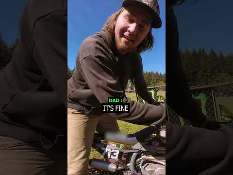 His bike died on the last lap 💔😭