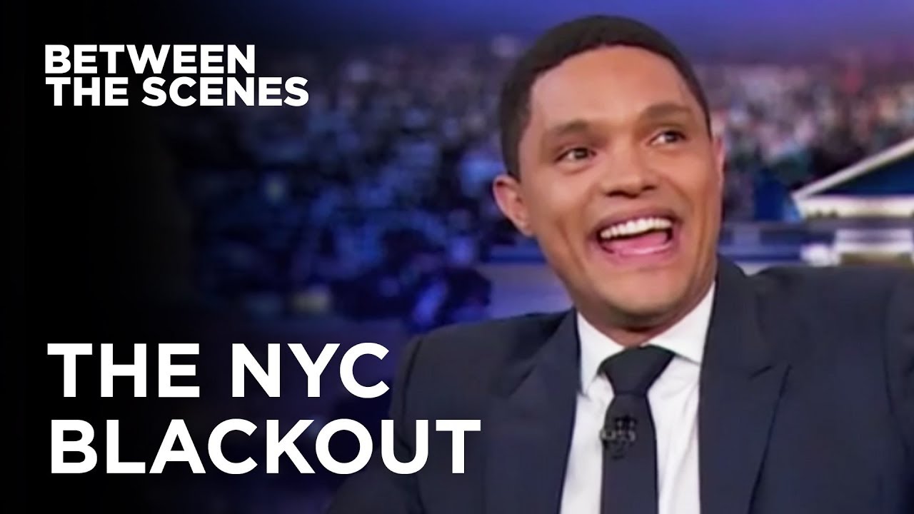 Trevor Gets Caught in a Blackout - Between the Scenes | The Daily Show