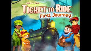Ticket to Ride: First Journey (Europe) - gameplay