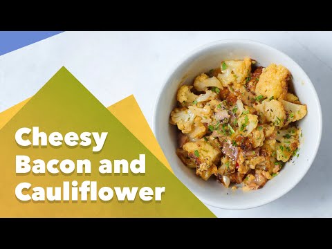 Keto Cheesy Bacon and Cauliflower Recipe