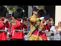 Band of the Welsh Guards March to Horse Guards - Trooping the Colour 2023