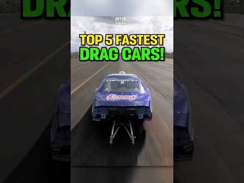 Top 5 FASTEST Drag Cars in Forza Horizon 5!