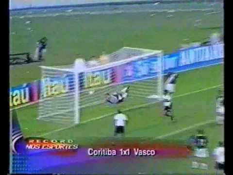 Campeonato Brasileiro 2003 - Coritiba 1x1 Vasco - Gols da partida
