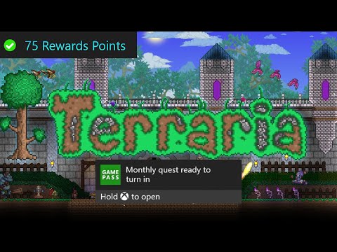 Terraria Monthly Xbox Game Pass Quest Guide - Gather 1,000 Resources