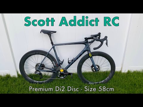 Scott Addict RC Premium Di2 Disc with Hookless Zipp 404s
