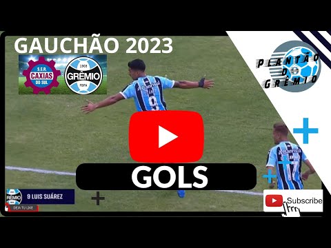 Gols de Caxias 1 x 2 Grêmio | Gol de Suárez e  Bitello | 1ª Rodada Gauchão 2023 | Vitória do Grêmio