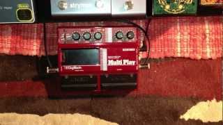 Video thumbnail for Digitech PDS 20/20 Multi Play (functions other than looping) by hiwattbob
