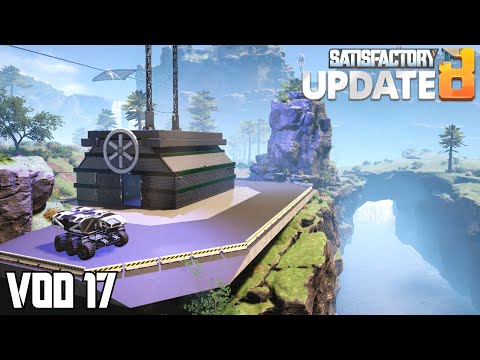Designing a Mining Blueprint | Satisfactory U8 - VOD 17