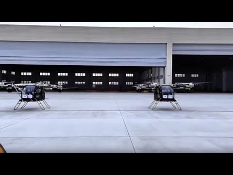 World’s first flying car factory begins production in China