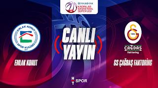 #CANLI Emlak Konut - Galatasaray Çağdaş Faktoring | Halkbank Kadınlar Basketbol 