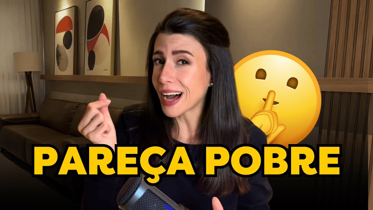 Por que PARECER pobre é importante?