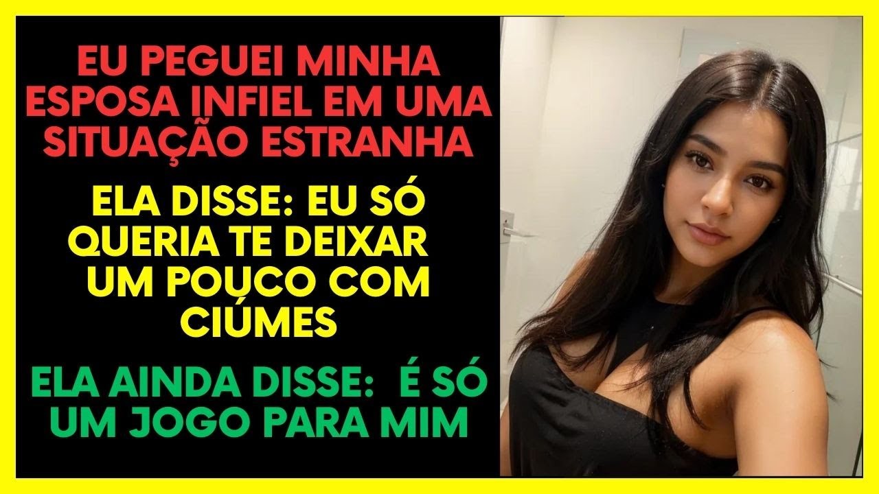 Eu peguei minha esposa em uma situação estranha "e o que ela estava escondendo de mim"