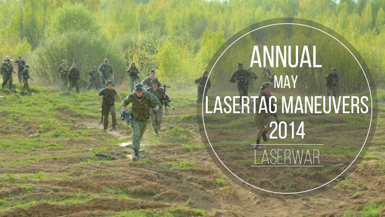 Annual May lasertag maneuvers (Alabino 2014)