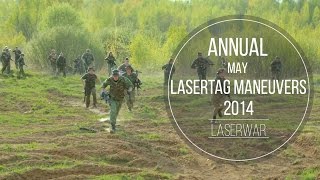 Annual May lasertag maneuvers (Alabino 2014)
