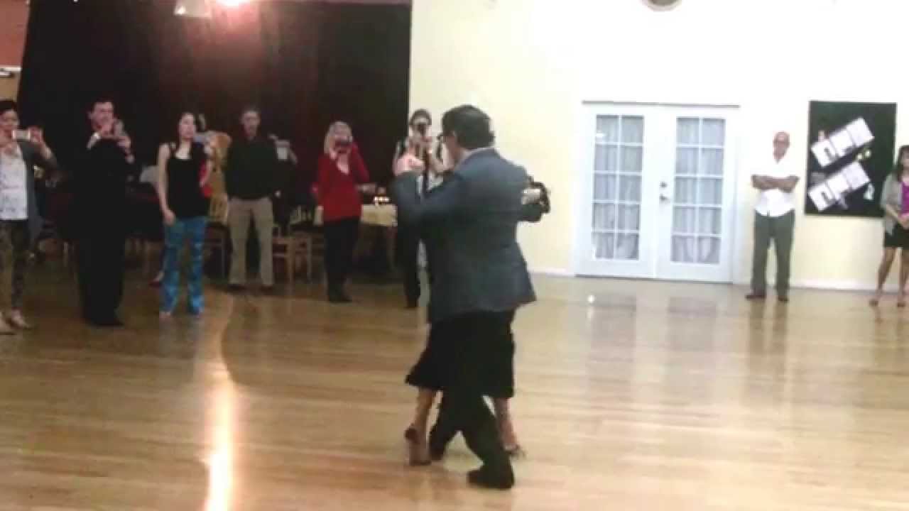 Argentine Tango Steps: Tomas & Gimena Mundial Tango Finalist  4/24-27/2014 www.tangonation.com