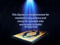Chapter 40 114 Surah Al Ghafir By Mishary Rashid Al Afasy English Audio Translation