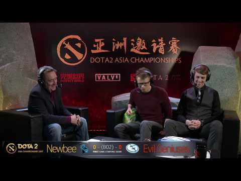 DAC 2017 | Group Stage Day 2 | EG vs Newbee Game 1